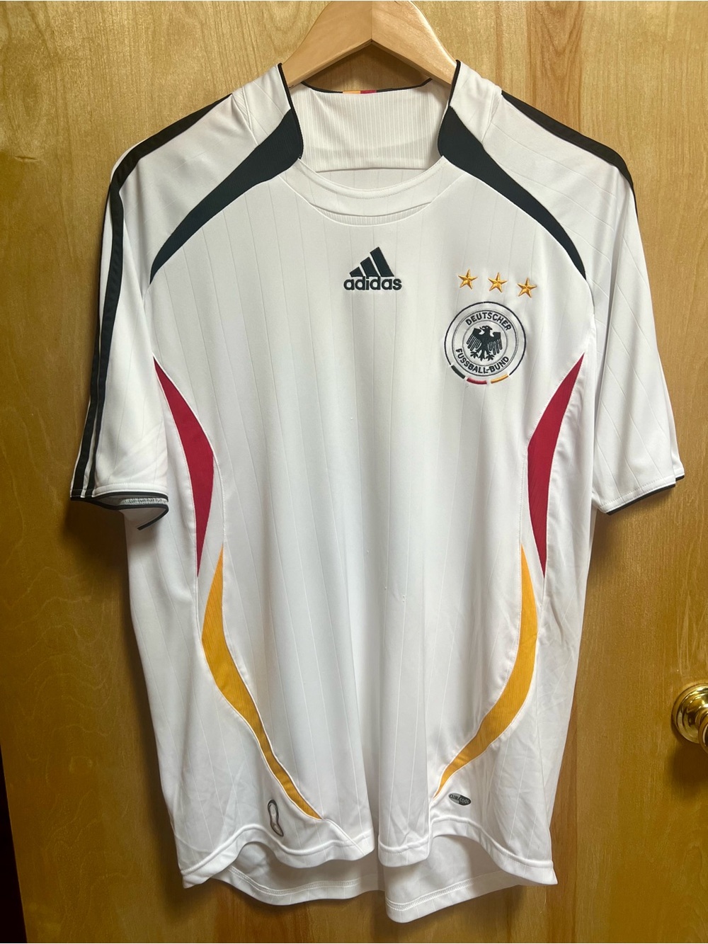 Vintage Adidas Germany 2006 World Cup Home Jersey - Size LARGE